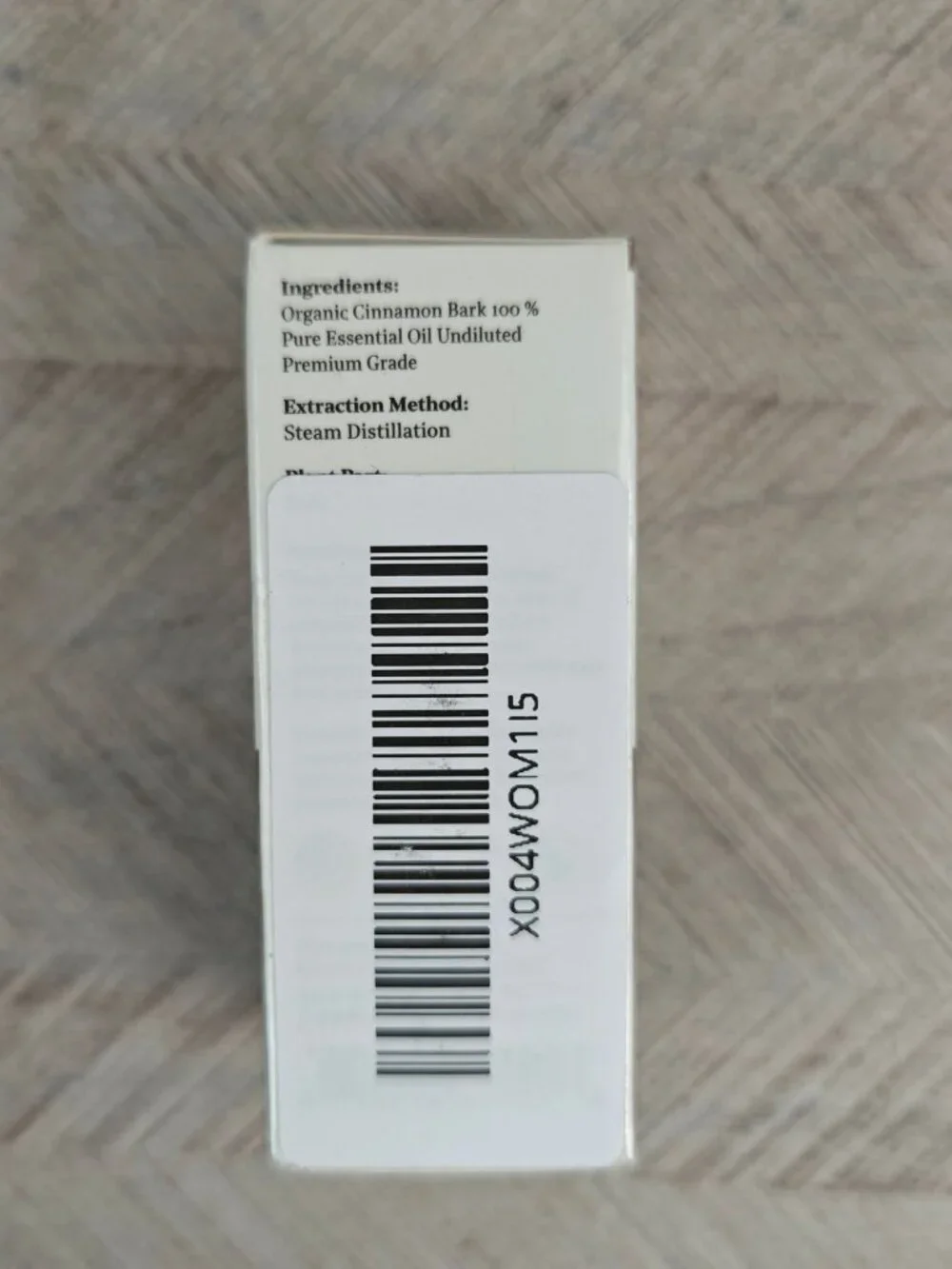 NEW Sealed Organic Cinnamon Bark Pure Essential Oil 100% Premium Grade 10mL